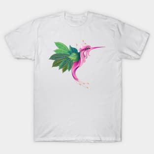 Hummingbird Flower T-Shirt